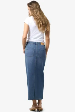 Noisy May Falda midi denim^Mujer Faldas