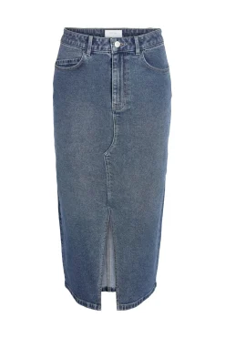 Noisy May Falda midi denim^Mujer Faldas