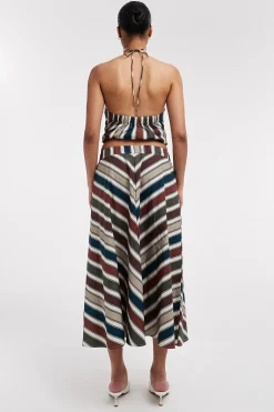 Topshop Falda midi estampada^Mujer Faldas|Total Look