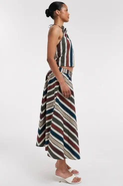 Topshop Falda midi estampada^Mujer Faldas|Total Look