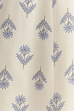 Trendyol Falda midi estampada^Mujer Lino|Faldas