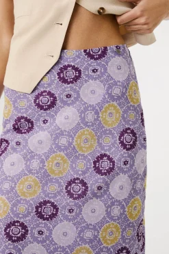 Pepe Jeans Falda midi fluida con estampado.^Mujer Faldas