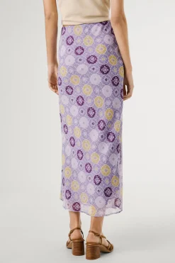 Pepe Jeans Falda midi fluida con estampado.^Mujer Faldas