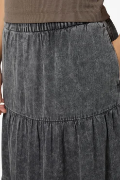 Noisy May Falda midi panelada washed^Mujer Faldas