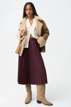 Tiffosi Falda Midi Plisada^Mujer Faldas