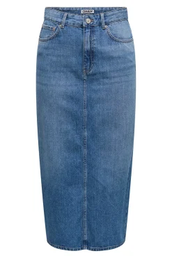 Only Falda midi vaquera^Mujer Faldas