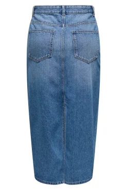 Only Falda midi vaquera^Mujer Faldas