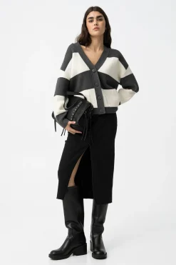 Tiffosi Falda midi vaquera^Mujer Faldas