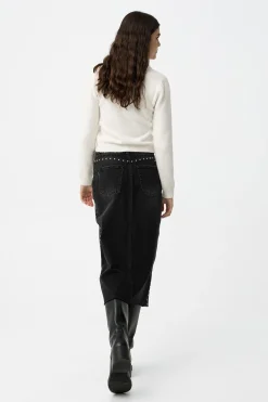 Tiffosi Falda midi vaquera^Mujer Faldas