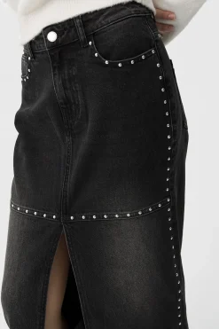 Tiffosi Falda midi vaquera^Mujer Faldas