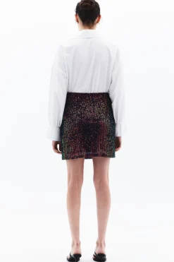 Oxxo Falda mini de lentejuelas^Mujer Faldas