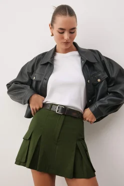 Trendyol Falda pantalón con bolsillos^Mujer Pantalones|Faldas