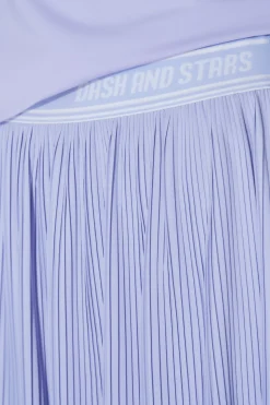 Dash and Stars Falda plisada lila malla interior^Mujer Deporte