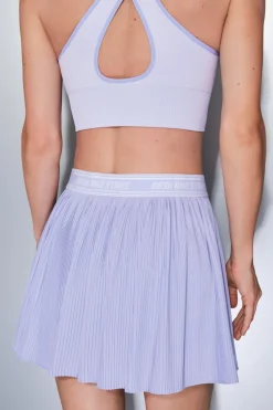 Dash and Stars Falda plisada lila malla interior^Mujer Deporte