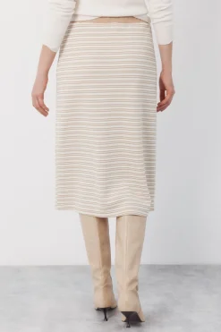 Cortefiel Falda punto botones^Mujer Faldas