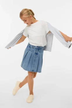 Vero Moda Girl Falda vaquera tablas^Niños Faldas
