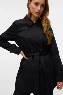 Vero Moda Gabardina 3/4 con cintur&oacute;n mujer^Mujer Gabardinas|Abrigos