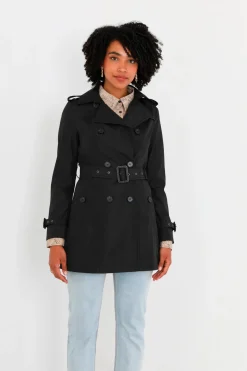 Brave Soul Gabardina abotonada con cintur&oacute;n^Mujer Gabardinas|Abrigos