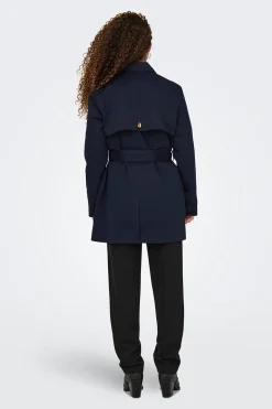 JDY Gabardina botones cintur&oacute;n^Mujer Gabardinas|Abrigos