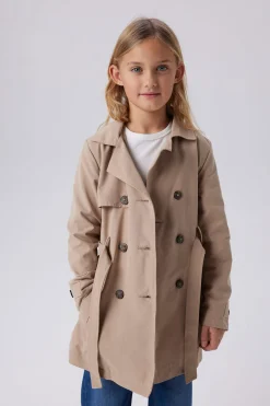 Name It Gabardina con cintur&oacute;n^Niños Abrigos Y Chaquetas