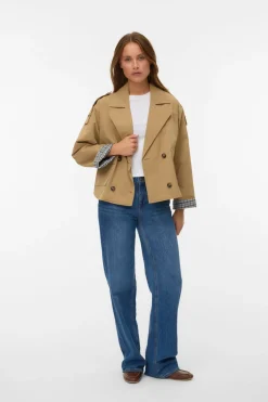 Vero Moda Gabardina corta^Mujer Gabardinas|Abrigos