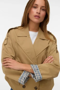 Vero Moda Gabardina corta^Mujer Gabardinas|Abrigos