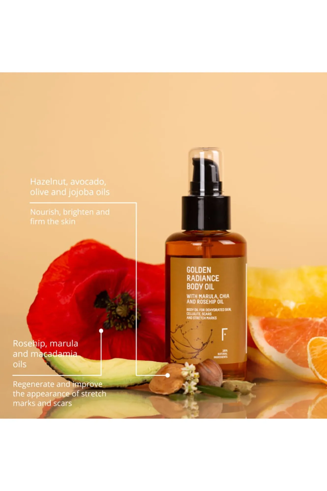 Freshly Cosmetics Golden Radiance Aceite Corporal^Mujer Cosmética