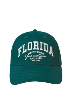 Jack & Jones Gorra algodón con texto bordado^Hombre Gorras