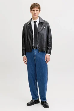 Jack & Jones Jeans baggy tiro alto algod&oacute;n^Hombre Jeans|Pantalones