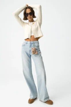 Tiffosi Jeans Bonnye Wide Leg de Tiro Alto^Mujer Jeans|Pantalones