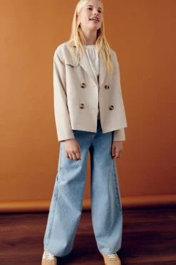 Springfield Kids Jeans Culotte bordados niña^Niños Jeans