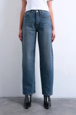 Topshop Jeans de tiro medio^Mujer Jeans|Pantalones