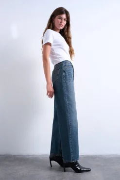 Topshop Jeans de tiro medio^Mujer Jeans|Pantalones