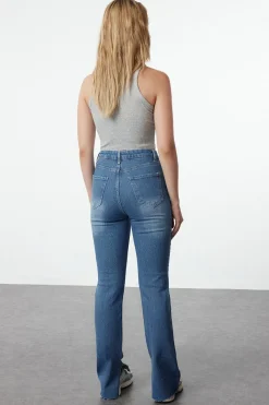 Trendyol Jeans flare^Mujer Jeans