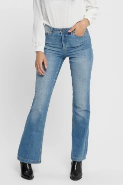 JDY Jeans Flare Tiro Alto^Mujer Jeans|Pantalones