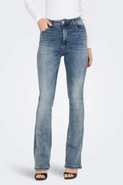 Only Jeans Flare Tiro Alto^Mujer Jeans|Pantalones
