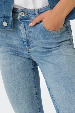Only Jeans Flared Tiro Medio^Mujer Jeans|Pantalones