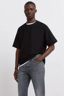 Springfield Jeans oscuro skinny fit^Hombre Jeans|Pantalones