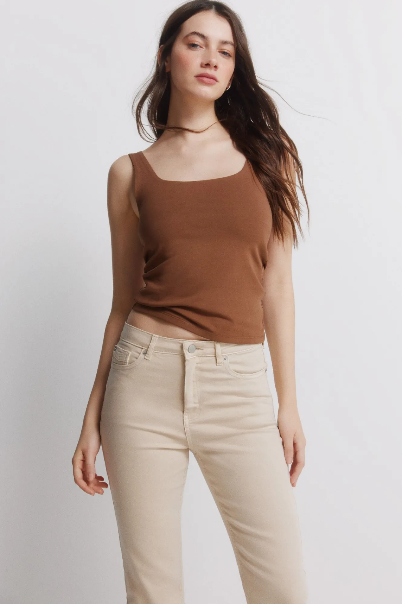 Springfield Jeans kick flare color^Mujer Jeans