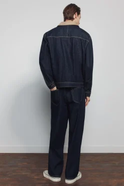 Springfield Jeans lavado desencolado wide leg^Hombre Jeans|Pantalones