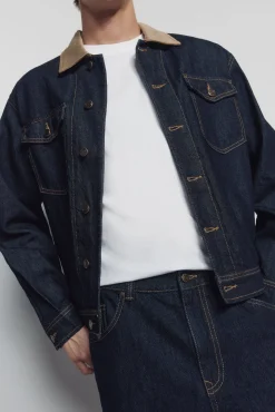 Springfield Jeans lavado desencolado wide leg^Hombre Jeans|Pantalones