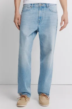 Springfield Jeans lavado medio claro straight fit^Hombre Jeans|Pantalones