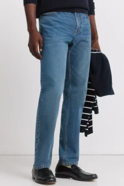 Springfield Jeans lavado medio oscuro skinny fit^Hombre Jeans|Pantalones