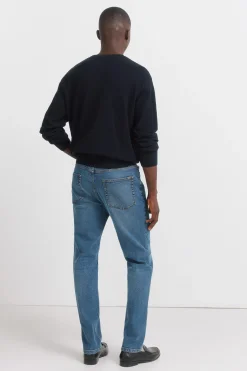 Springfield Jeans lavado medio oscuro skinny fit^Hombre Jeans|Pantalones