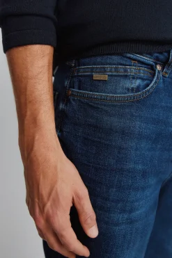 Springfield Jeans lavado oscuro slim fit^Hombre Jeans|Pantalones