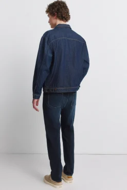 Springfield Jeans lavado oscuro slim fit^Hombre Jeans|Pantalones