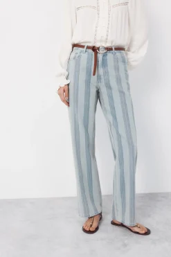 Cortefiel Jeans rayas Recto^Mujer Jeans