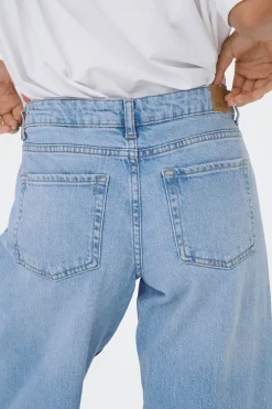 JDY Jeans rectos tiro medio^Mujer Jeans