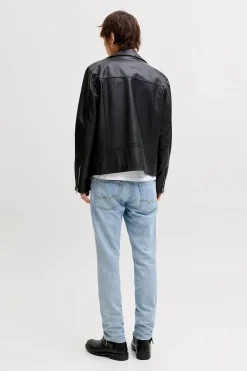 Jack & Jones Jeans regular tiro medio lavado^Hombre Jeans|Pantalones