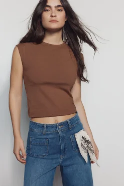 Springfield Jeans Sailor tobilleros^Mujer Jeans|Pantalones